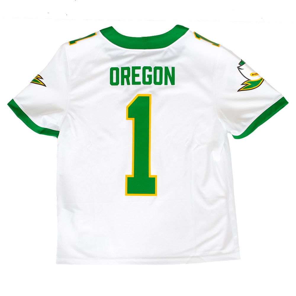 Ducks Spirit, Nike, White, Jerseys, Polyester, Kids, Youth, Football, Replica, 2024, 903360